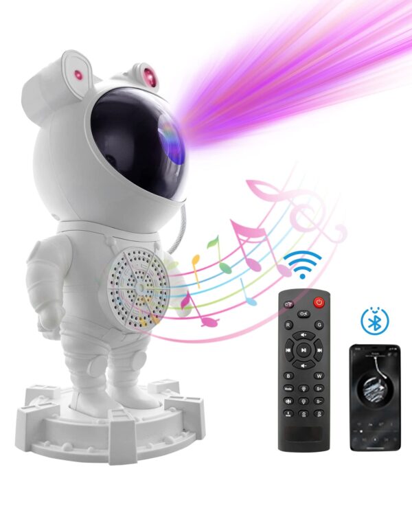 Astronaut Galaxy Projector With Bluetooth Speaker - Image 3