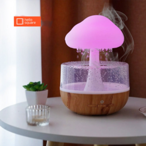 Cloud Rain Humidifier Mushroom Lamp [Rechargeable]
