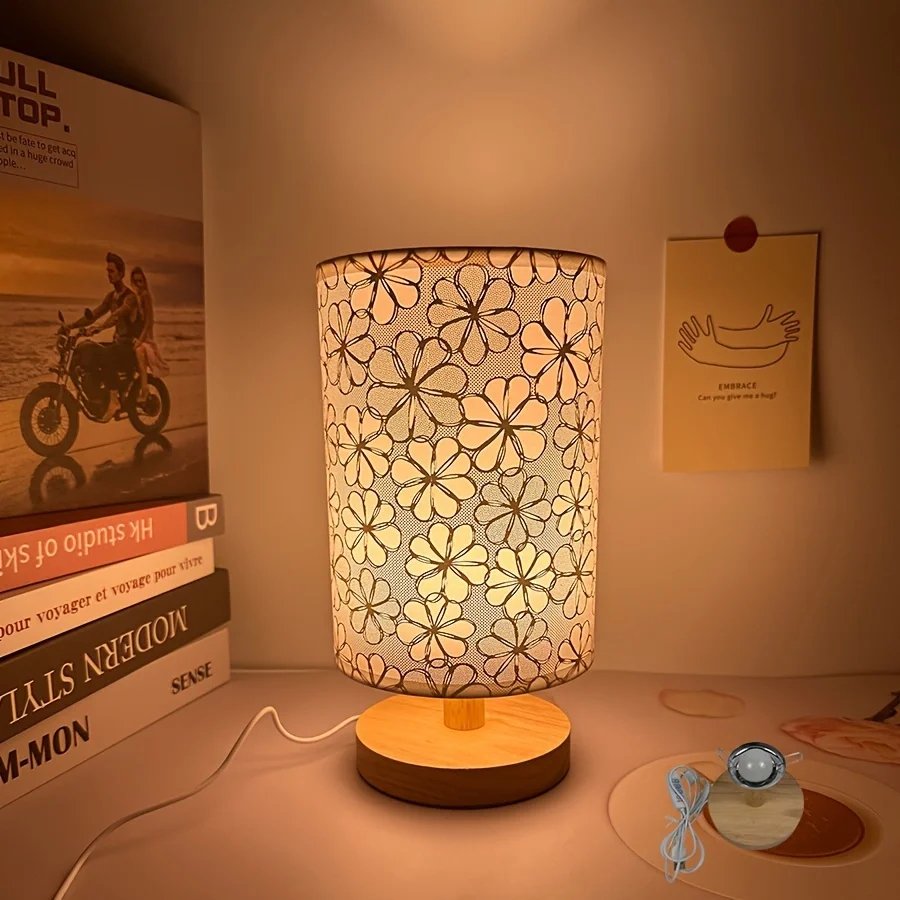 Golden Bedside Lamp - Image 2